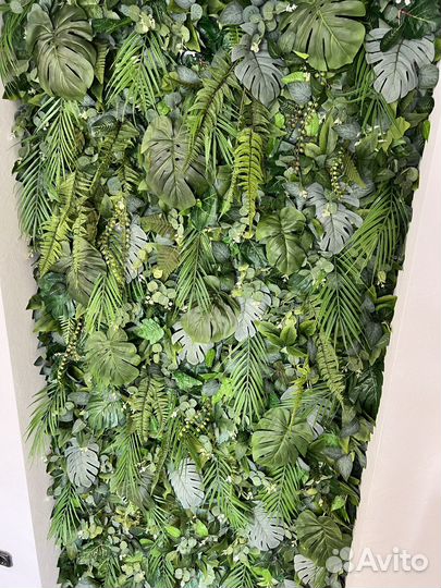 Фитостена / панно из искуственных растений