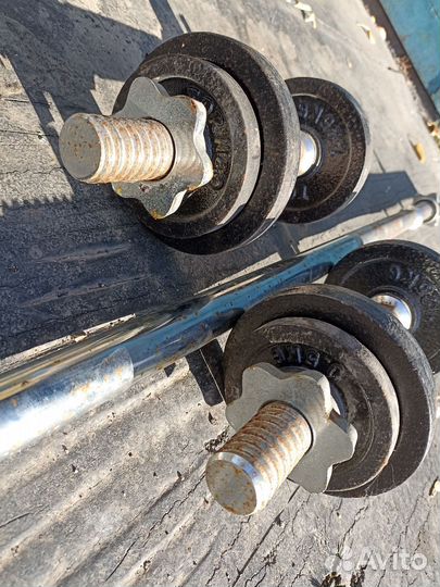 Гриф для штанги, гантели