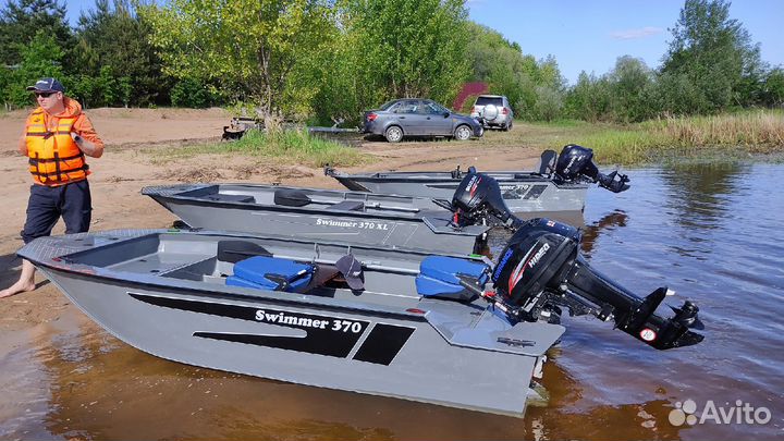 Лодка пластиковая swimmer 400 (swimmer 370 XL)