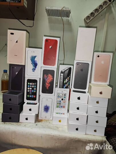 Коробка iPhone 4s/5s/5se/6/7/8 пустые