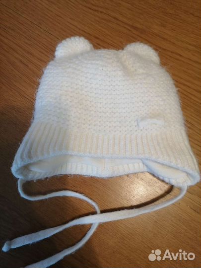 Шапка детская для девочки зимняя
