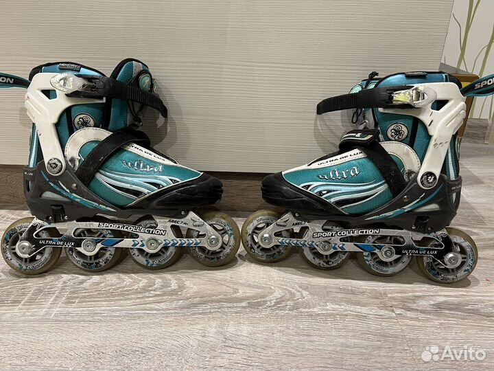 Роликовые коньки детские раздвижные