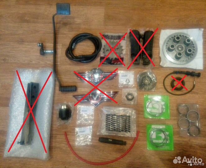 Запчасти на Kawasaki Vulcan Vn400, Vn800, Vn900