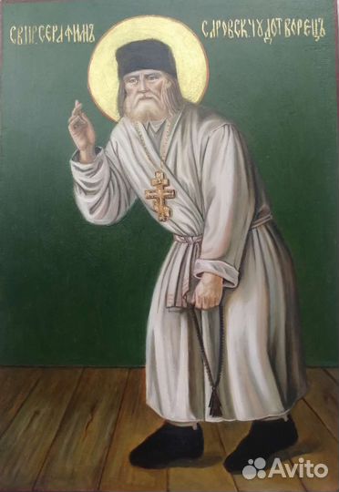 Икона Преподобный Серафим Саровский чудотворец