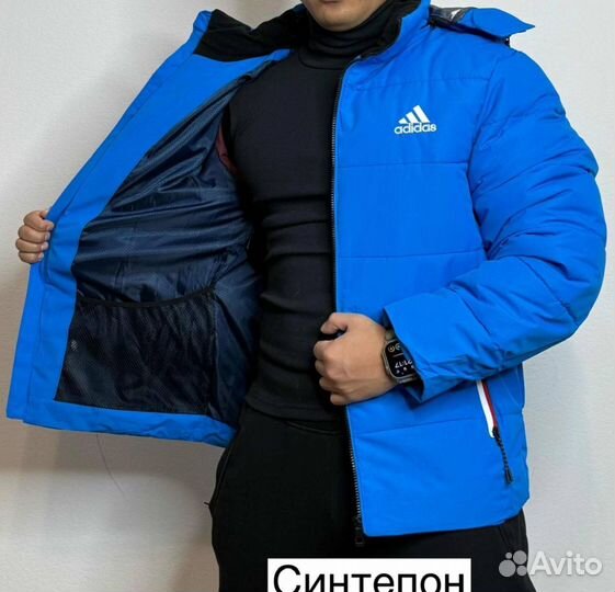 Зимняя куртка adidas мужская