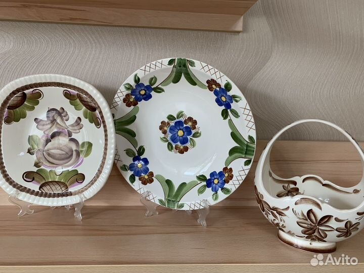 Блюдо тарелка зик конаково