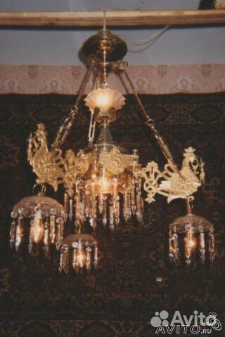 Люстра антикварная