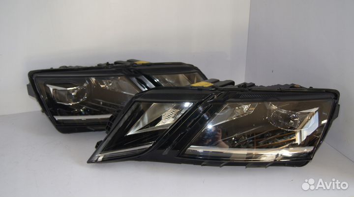 Skoda octavia III 3 рест фары передние