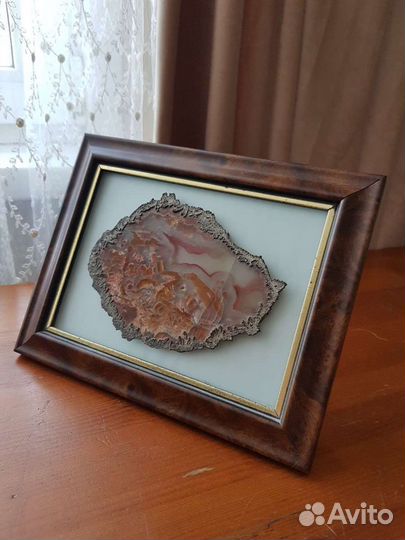 Картина с натуралтным камнем