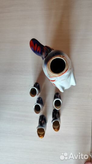 Набор рыба Полонский фарфоровый завод