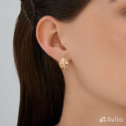 Серьги Diamant из золота, 51-120-02902-1