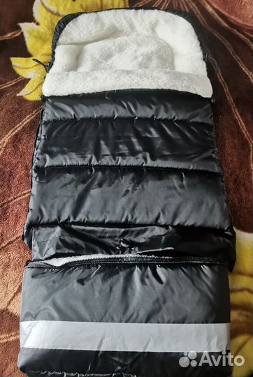 Конверт зимний меховой