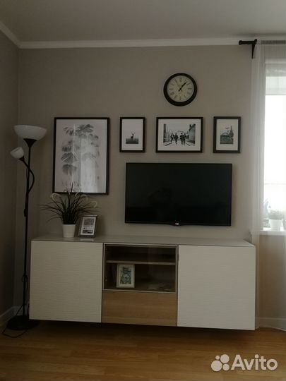 Тумба под тв IKEA бесто 180 см