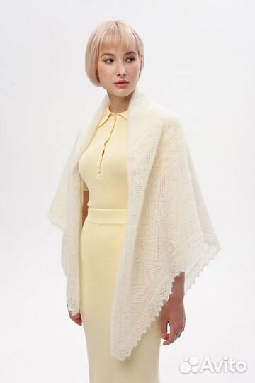 Оренбургский пуховый платок арт. П1 130-02