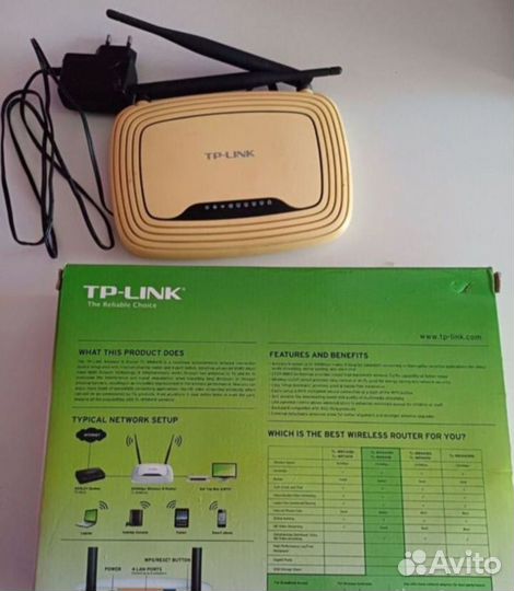 Wi-Fi роутер TP-Link TL-WR841N