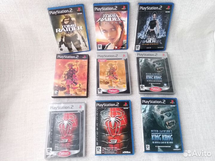 Лицензионные игры ps2