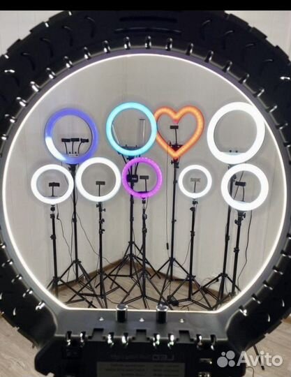 Кольцевая лампа со штативом NEW