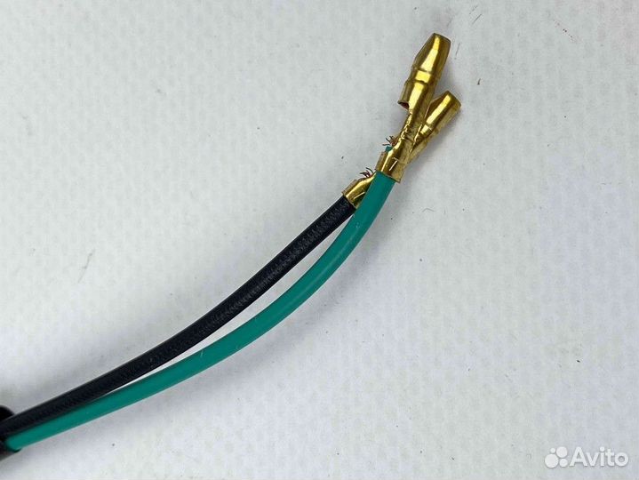 Поворотник Мопед желтое стекло квадратный, компл 4