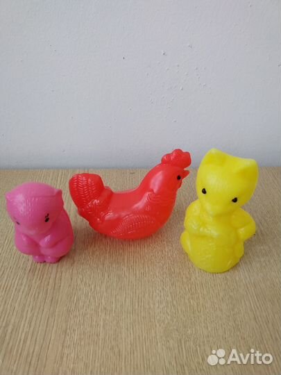 Игрушки СССР дутый пластик