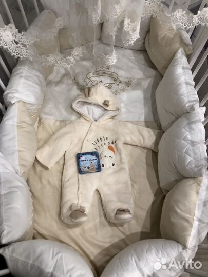 Бортики в детскую кроватку