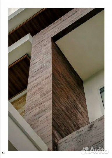 Гибкая фасадная доска