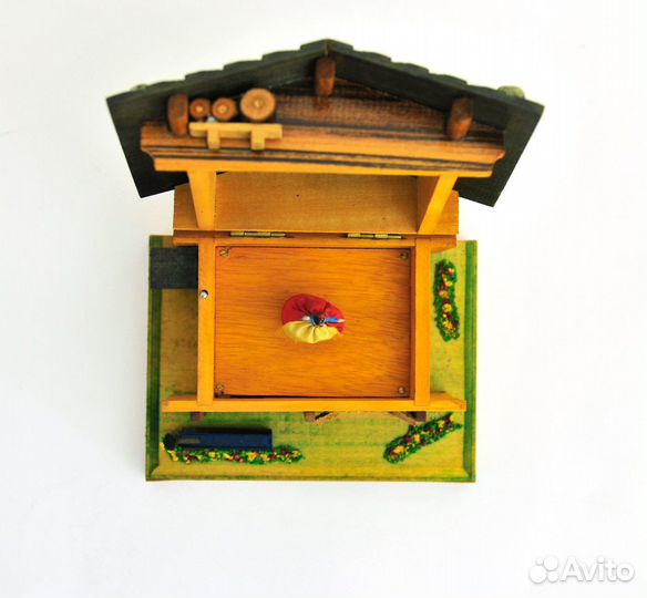 1966г reuge Музыкальный Домик Шкатулка с балериной