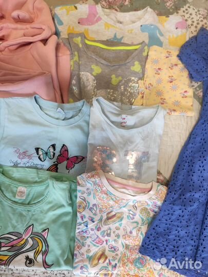 Одежда для девочки пакетом 134 140