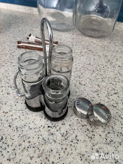 Набор банок для специй