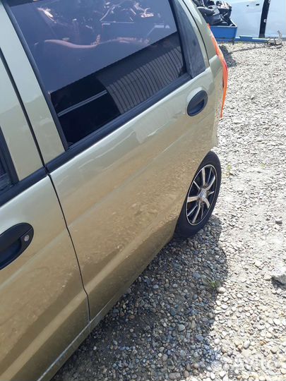 Двери на Деу Матиз Передние и задние Песочный цвет