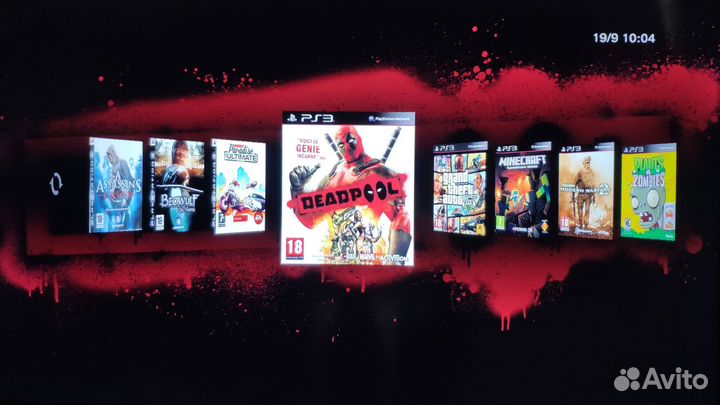 Sony PlayStation 3 Slim/Прошита-Evilnat/Игры