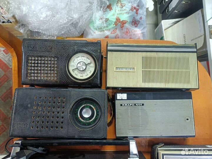 Радиоприёмник СССР 6шт. Разные