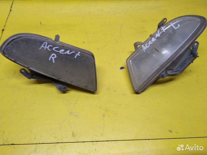 Противотуманные фары Хендай Акцент