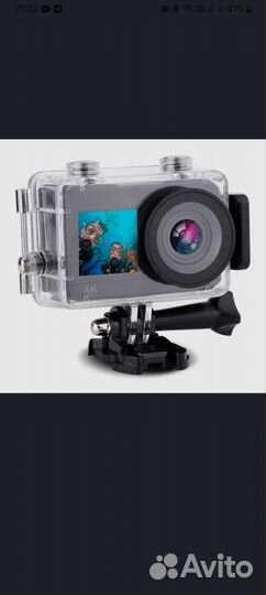 Экшен камера Digma 450 4К Новая