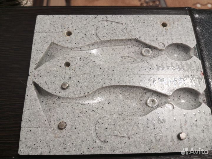 Формы для литья силиконовых приманок