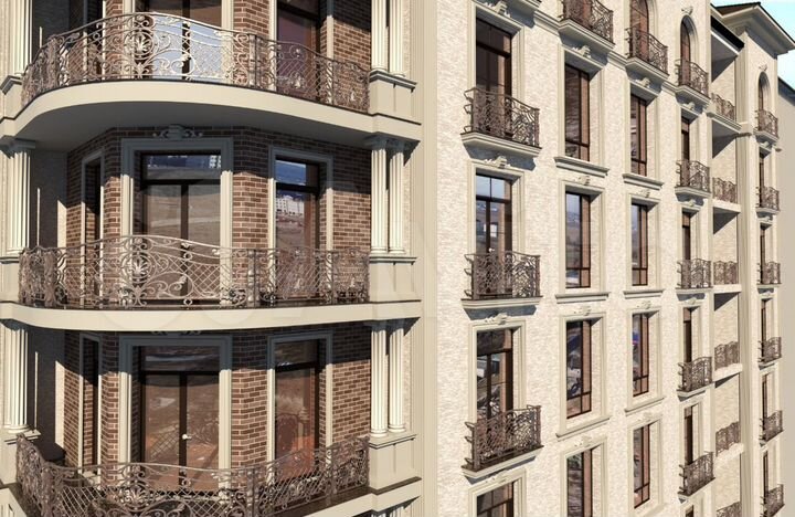 1-к. квартира, 45,5 м², 9/12 эт.