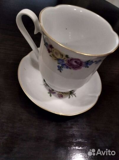 Чайная пара.Винтаж.гдр