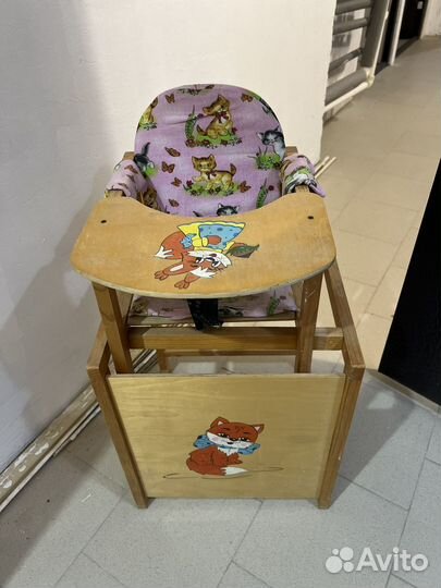 Детский стол и стул IKEA