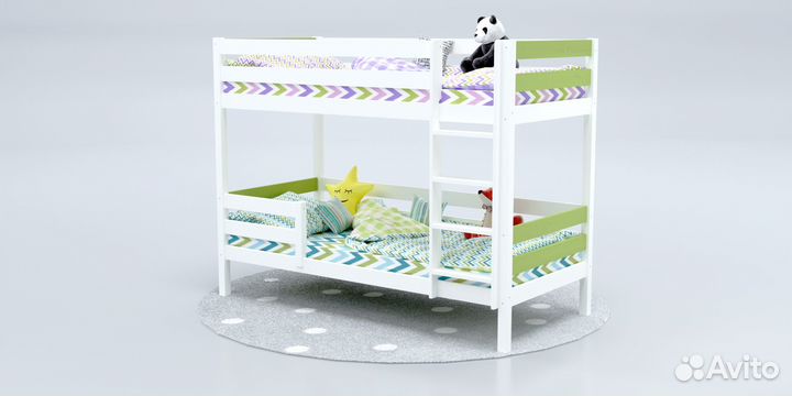 Кровать в детскую экологичная опт