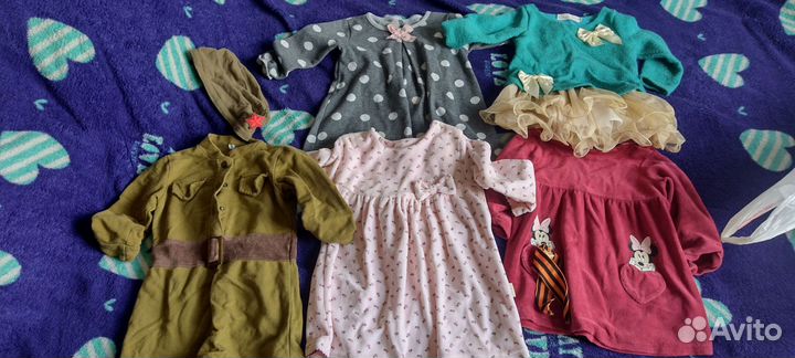 Продам вещи пакетом на девочку 1-1.5(80-86)