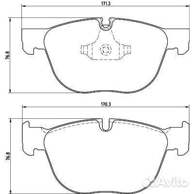 Колодки тормозные дисковые PF 4180CR