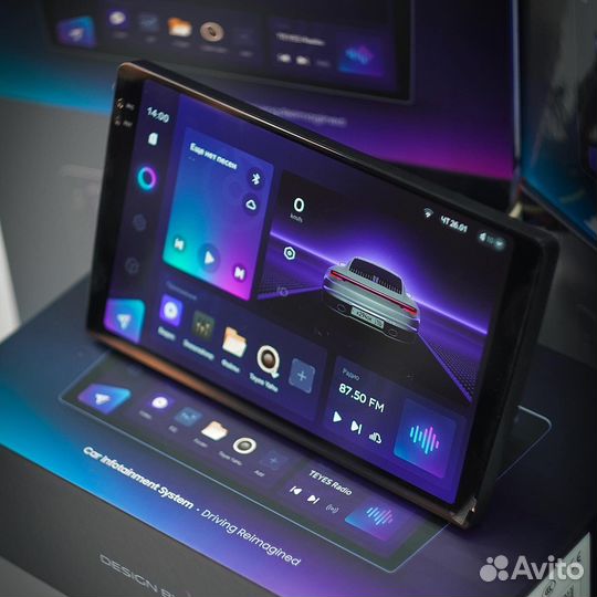 Магнитола Teyes 9’’ на Hyundai Elantra 4 HD