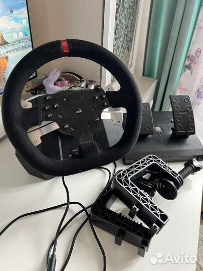 Игровой руль Artplays V-1200 с педалями