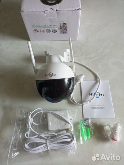 Уличная ip wifi камера видеонаблюдения Hiseeu 4Мп