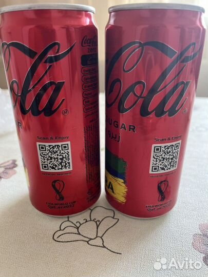 Coca cola банки чм 2022