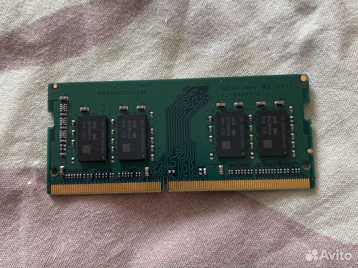 Оперативная память OEM samsung SO-dimm DDR4 8 гб
