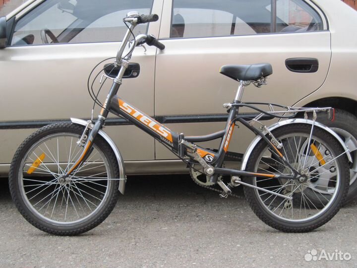 Подростковый Складной велосипед stels 450 (б/у)