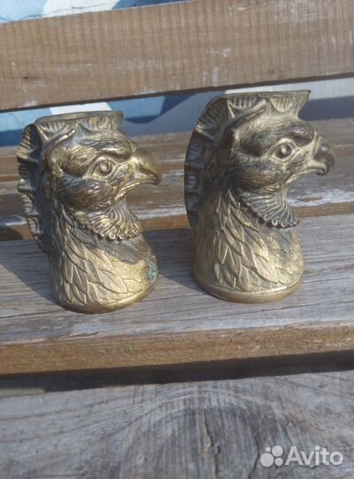 Рюмка- перевёртыш, латунь. 2 шт