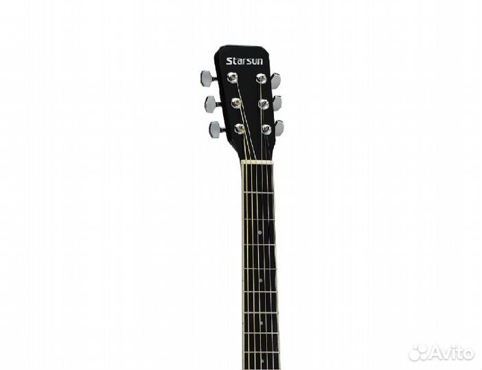 Акустическая гитара Starsun DG120c-p Black