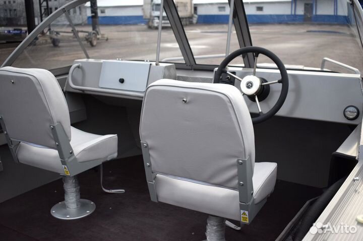 Новая алюминиевая моторная лодка Неман 500 Pro