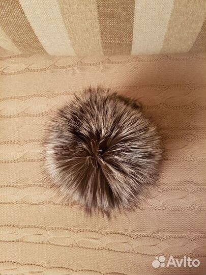 Шапка из чернобурки зимняя женская новая